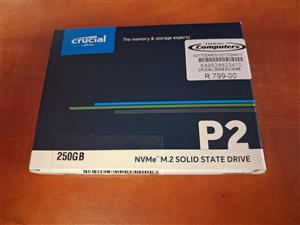 Crucial 250GB M.2 NVME SSD Drive for Sale