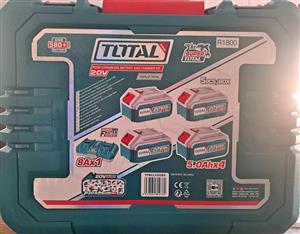 Brand New Total Tools P20S Lithium-Ion Battery and Charger Kit 20v