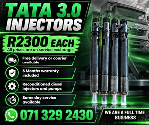 TATA 3.0 INJECTORS FOR SALE WITH WARRANTY 