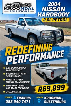 2004 Nissan Hardbody 2.0 Petrol