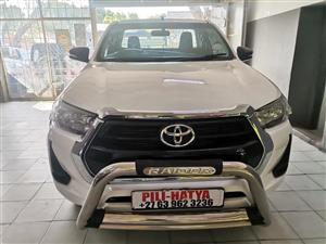 2022 TOYOTA HILUX 2.4 GD6 HIRADER SINGLE CAB MANUAL