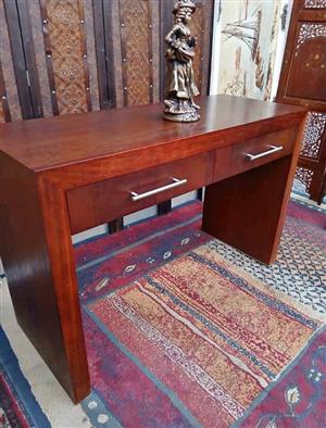 Modern Mahogany Writing Desk