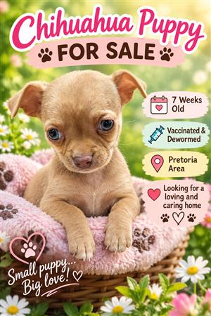 Chihuahua puppy for sale