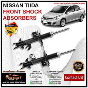 NISSAN TIIDA FRONT SHOCK ABSORBERS