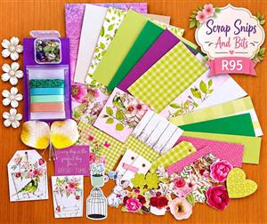  SPRING GARDEN SCRAP KITS 🌿