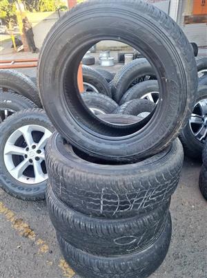 4 265/60/18 used tyres still good