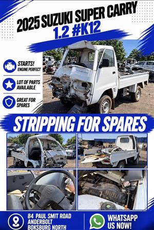2025 SUZUKI SUPER CARRY 1.2 STRIPPING FOR SPARES