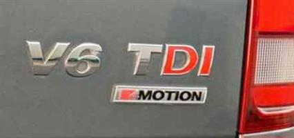 VW Amarok V6 TDI 4MOTION badges emblems