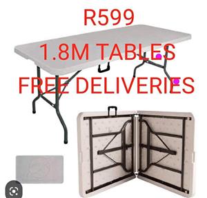  TABELS 1.8M WITH FREE DELIVERIES