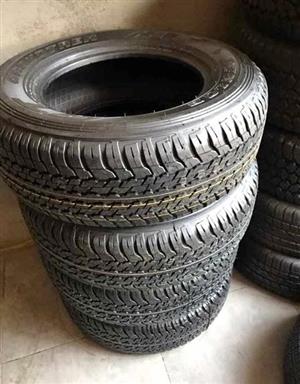 265/60/18 Dunlop Grandtrek A/T brand new set 