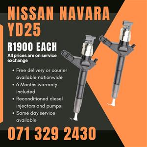 NISSAN NAVARA YD25 INJECTORS FOR SALE WITH WARRANTY 