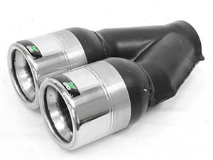 F1X Hamilton 76mm Twin Tailpipe