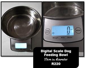 Digital Scale Dog Feeding Bowl