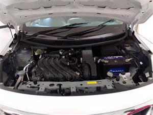 2017 NISSAN ALMERA 1.5 MANUAL PETROL WHITE 90.000km