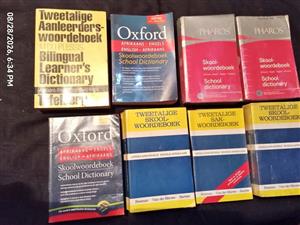Afrikaans Dictionaries x8