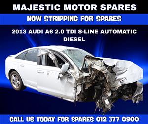 2013 Audi A6 2.0 TDI S-Line Automatic Diesel – Stripping for Spares