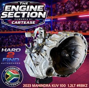  2023 MAHINDRA KUV 100 1.2 #RBKZ GEARBOX FOR SALE 