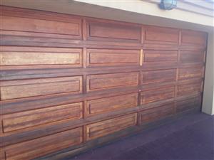 Garage doors installation 