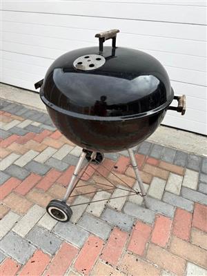 Weber kettle braai