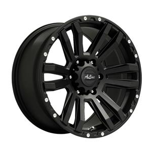 17″ A-Line Scavenger 6/139 Satin Black Alloy Wheels