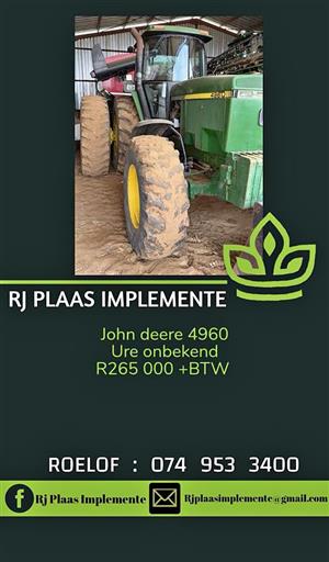 John deere 4960