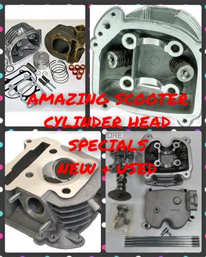 New and used scooter cylinder heads at unbeatable prices 