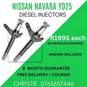 Nissan Navara YD25 Diesel Injectors for sale