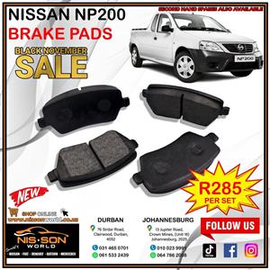 NISSAN NP200 BRAKE PADS