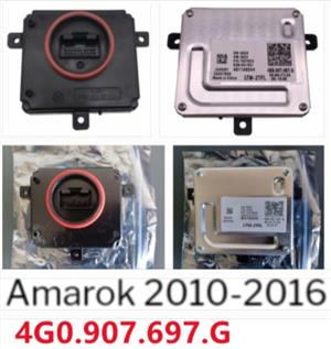 VW Amarok headlight xenon ballast and DRL modules 