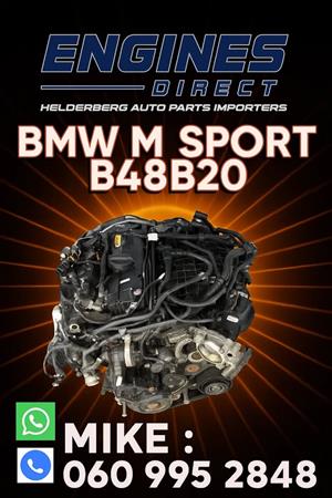 Import BMW M-SPORT 2.0 B48B20 Engine.