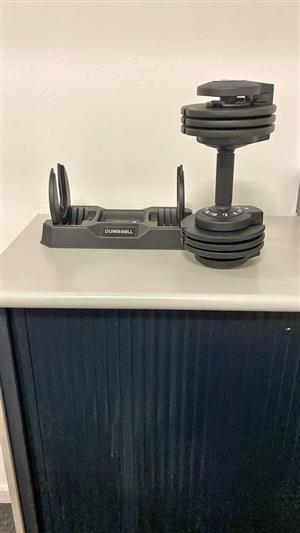 12.5Kg Professional Adjustable Single Dumbbell Set