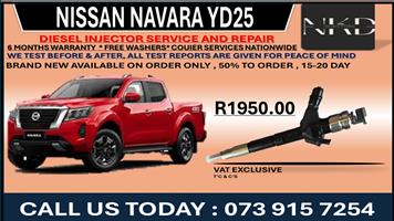 Diesel Injectors Nissan Navara YD25 