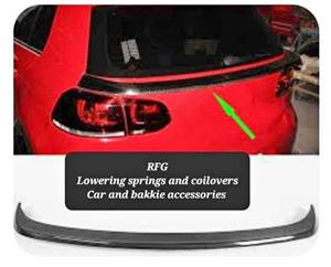 Vw Polo 2005 till 2009 , ViVo Vw Golf 4,6,7,8  Gloss black rear mid spoiler