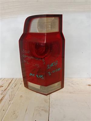 Used Jeep Commander 3.0L 2007 Left Rear Taillight