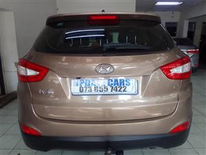 2014 HYUNDAI IX35 2.0 AUTOMATIC BROWN  REVERSE CAMERA SUNROOF LEATHER