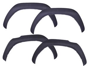 Toyota Hilux 2016-2019 Matt Black Wheel Arches (set)