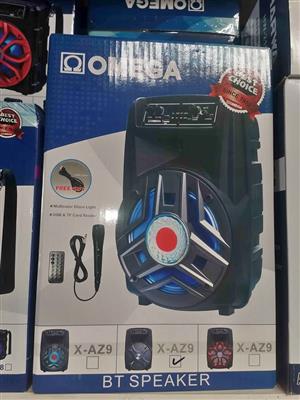 8" Bluetooth Rechargeable Speaker with mic+remote, New with 1 year warranty and includes delivery