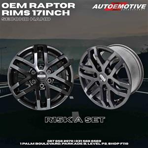 OEM Raptor Rims Second-hand