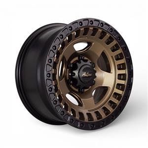 17″ A-Line Wrecker 5/150 Amber Bronze Alloy Wheels