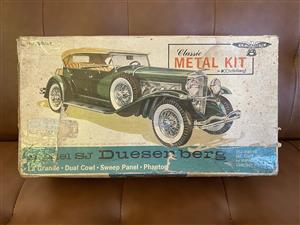 Hubley SJ Duesenberg Dual Cowl Phaeton Metal Model 4864 Kit