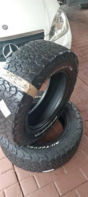 BF Goodridge ko2 AT tyres