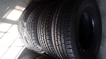 255/70/16 Continental Cross contact brand new set