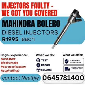Mahindra Bolero diesel injectors for sale