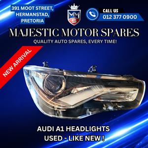  Audi A1 Headlights Used – Like New! 