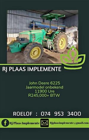 John deere 6225