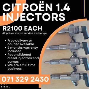 CITROËN C3 1.4 INJECTORS FOR SALE WITH WARRANTY