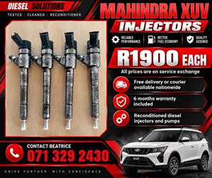 MAHINDRA XUV INJECTORS FOR SALE WITH WARRANTY 