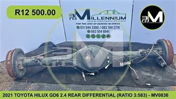 2021 TOYOTA HILUX GD6 2.4 REAR DIFFERENTIAL (RATIO 3:583) - MV0836