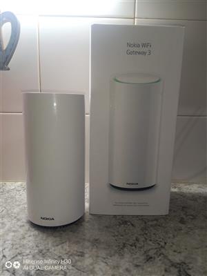 Nokia Gateway 3 WiFi Router, used for sale  Kimberley