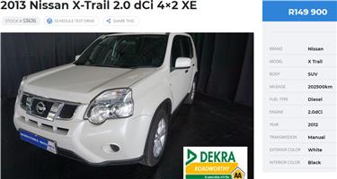2013 Nissan X-Trail 2.0dCi XE